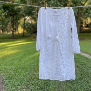 White Cotton Dress